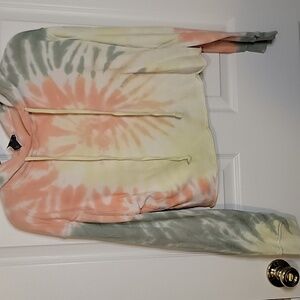 Wild Fable S Tie-Dye Hoodie with Drawstrings